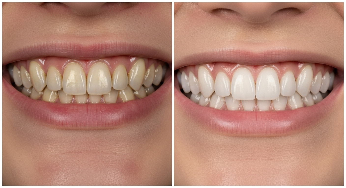 Antes e Depois - Transformação do Sorriso